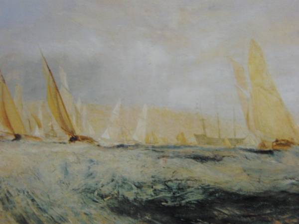 JMW Turner, 《Castillo del este de Cowes, pinturas raras de libros de arte, Recién enmarcado, cuadro, pintura al óleo, Naturaleza, Pintura de paisaje