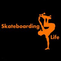 ★千円以上送料0★(30cm)【Skateboarding Life-Ｂ】　スケートボード・スケボー・カー・車用にも、ステッカーDC1_画像2