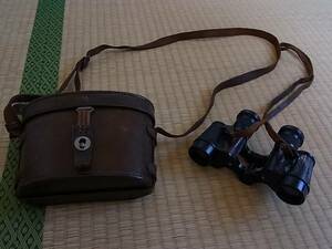  rare thing [ Showa era Vintage ] telescope original leather case Biker * pouch * ornament 