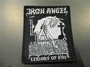 IRON ANGEL 刺繍パッチ ワッペン legions of evil / slayer sodom anvil raven nifelheim