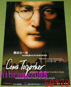 John Lennon ジョン・レノン Come Together Night for John Lennon's Words 告知ポスター
