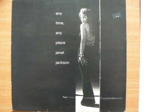 【ＬＰ小難希少超良曲】ａｎｙ ｔｉｍｅ,ａｎｙ ｐｌａｃｅ／ジャネット・ジャクソン★1993年発売？・背中フェチ(大好き男ですワンズボン)