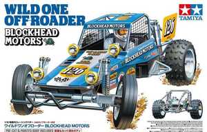 タミヤ 1/10 電動RC ワイルドワン オフローダー ブロックヘッドモータース 未組立 未開封 (アタックバギー 兄弟車 2WD 復刻