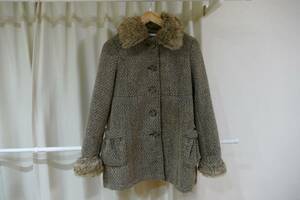 OLIVE des OLIVE　コート　ファー　ミックス　レディース