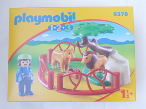 playmobil　1.2.3　ライオンの檻　9378◆未開封◆プレイモービル