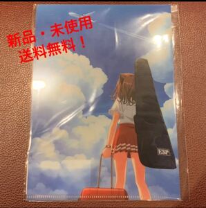 映画 アニメ バンドリ ぽっぴん どりーむ 前売 特典 非売品 クリアファイル 購入特典 A4クリアファイル