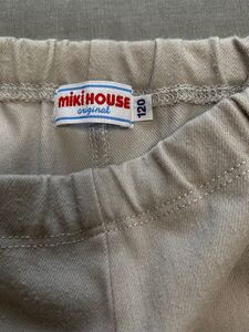 ミキハウス mikihouse ストレッチニットデニムパンツ120cmキッズ