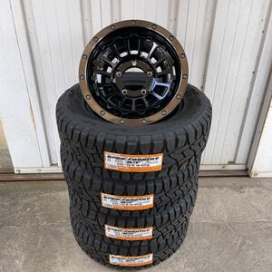 バークレイハードロック　ローガン◆ TOYOオープンカントリーRT 215/70R16◆16×6J-5 139.7-5H◆ジムニー　シエラ　JBJA