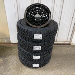 バークレイハードロック　ローガン◆ ヨコハマジオランダーG003 225/75R16◆16×5.5+20 139.7-5H◆ジムニーJB23JB64　JA11リフトアップ