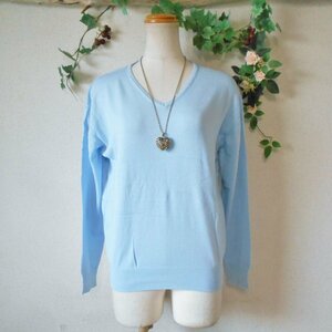  tag equipped 12000 jpy Ined INED spring autumn lady's for thin knitted sweater 9