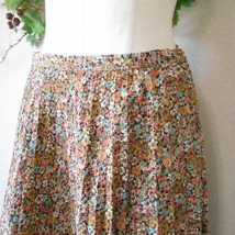 オリーブ デ オリーブ OLIVE des OLIVE 春夏 向き 小花 プリント の 可愛い スカート 日本製_画像3