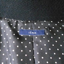 イエナ IENA 秋冬 向き レディース 用 お洒落 な ショート 丈 の ジャケット コート 黒 日本製_画像10