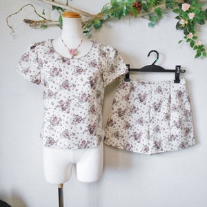  beautiful goods L'Est Rose × Disney L'EST ROSE × Disney collaboration blouse & short pants top and bottom setup made in Japan 2