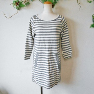  beautiful goods Mayson Grey MAYSON GREY spring summer autumn 7 minute sleeve sweat tunic One-piece made in Japan 2