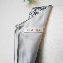 レストローズ LEST ROSE ほぼ オールシーズン ノースリーブ ワンピース 日本製 2_画像7