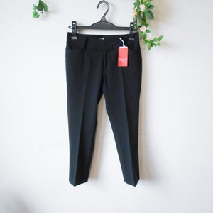  tag equipped L ELLE PARIS all season cropped pants black 36