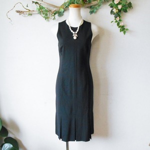  theory theory lady's for small . person direction no sleeve One-piece black made in Japan 0