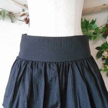 ラブボート LOVE BOAT 春夏 向き 裾 バルーン の 可愛い スカート 黒 S_画像2