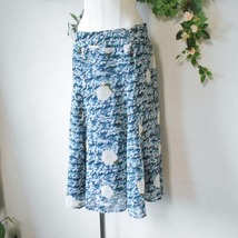 インゲボルグ INGEBORG 春夏 向き プリント の 素敵 な フレア スカート 11_画像4