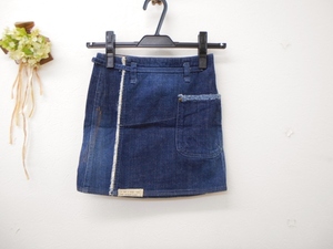 wafflishwaffle Wafflish Waffle L120cm Denim наматывать юбка низ 