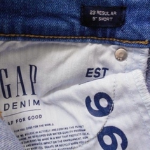 ギャップ GAP レディース 23 デニム ショートパンツ ジーンズ ダメージ加工 ボトム_画像7