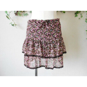 INGNI イング/可愛い小花のプリントスカート