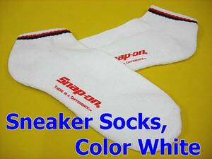  immediate bid * Snap-on * sneaker socks / Short * socks ( white )