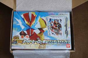  transportation box attaching Bandai DX super hero military history wonder ride book Kamen Rider Saber 