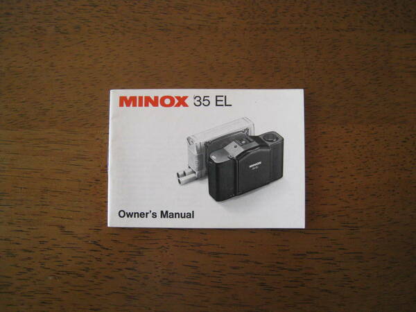 MINOX 35 EL owner's manual　【送料込み】