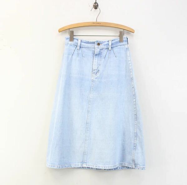 USA VINTAGE PETER GOLDING LONDON DESIGN DENIM SKIRT/アメリカ古着デザインデニムスカート