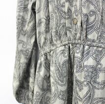 RETRO VINTAGE PAISLEY PATTERNED ONE PIECE/レトロ古着ペイズリー柄ワンピース_画像7