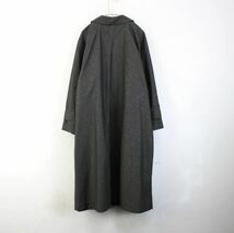 USA VINTAGE LONDON FOG JACQUARD DESIGN BALMACAAN COAT/アメリカヴィンテージロンドンフォグジャガードデザインステンカラーコート_画像5