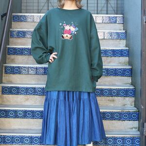 USA VINTAGE BEAR DESIGN SWEATSHIRT/アメリカ古着くまさんデザインスウェット