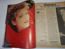 雑誌 英語 表紙切り取りあり 1985 11 マドンナ Madonna ワム　プリンス　ボン・ジョヴィ　モトリークルー　ポールヤング、_画像4