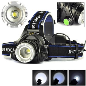 LEDヘッドライト 3本ヘッドバンド 充電式 キャンプ 夜釣り 登山 ヘルメット