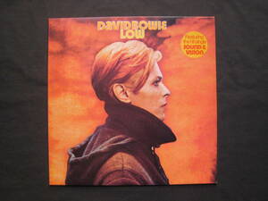 [即決][希少][ハイプ・ステッカー付][英国原盤]★David Bowie - Low★デヴィッド・ボウイ★ロウ★[PL 12030][両面STERLING刻印][美品]