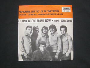 [即決][レア][スウェーデン盤 7&#34;]★Tommy James And The Shondells - I Think We're Alone Now★トミー・ジェイムス＆ザ・ションデルズ