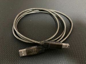 USB 2.0 type-B グレーケーブル 145cm