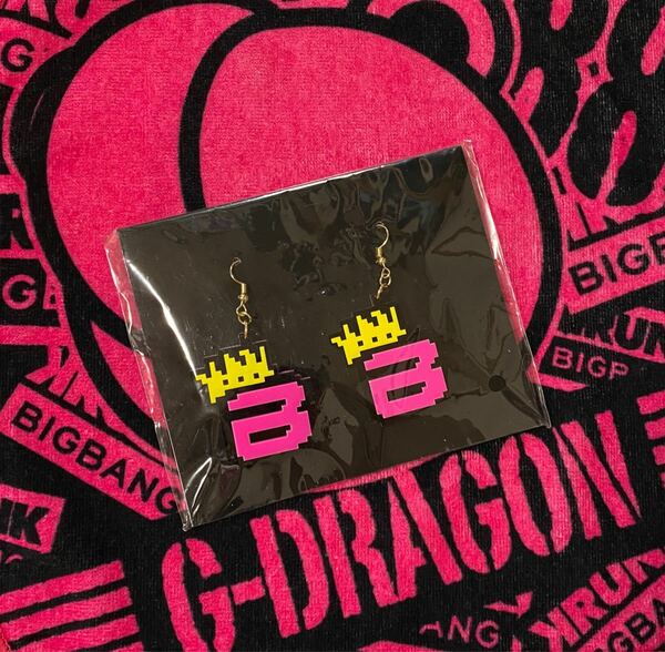  BIGBANG ペンミ 会場限定 ピアス G-DRAGON ジヨン ★3 