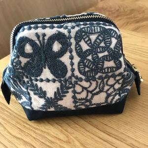 ミナペルホネン ハンドメイド 口金ポーチ