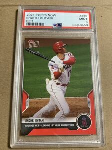 2021 topps now 大谷翔平　13号HR /10 psa9