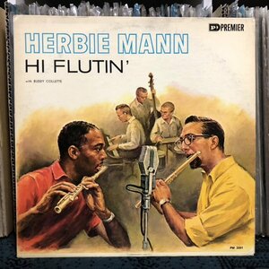 【US '62 press】LP★Herbie Mann Hi-Flutin' / mono