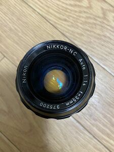 Nikon Nikkor-N・C Auto 35mm F1.4 非Ai ニコン ニッコール 大口径 広角単焦点レンズ ジャンク品