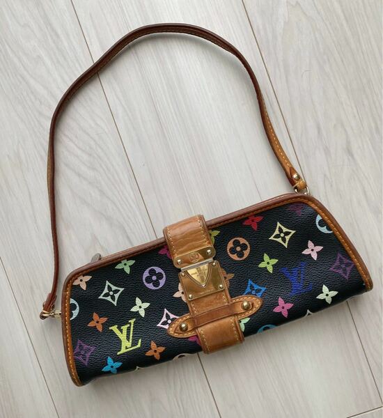 【LOUIS VUITTON】 ルイヴィトン マルチカラー シャーリー　LV