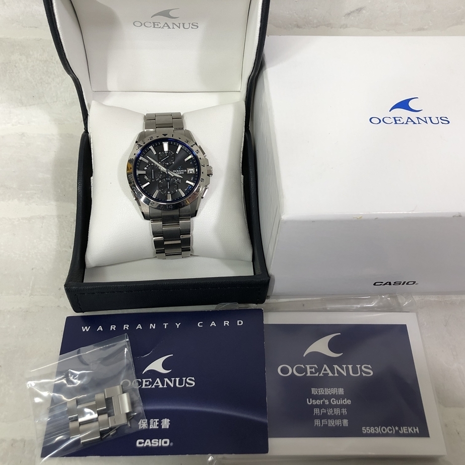 OCEANUS ocw-t3000の値段と価格推移は?|22件の売買情報を集計した ...
