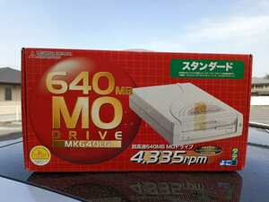 未使用　三菱 SCSI-MO MK640LG　640MB 外付けドライブ