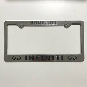 INFINITI Гаваи Infinity Ниссан Nissan рамка для номера рамка номерного знака HILIFE IN4MATION 808ALLDAY FMHI USDM HDM ①