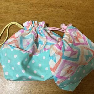 お弁当袋 コップ袋 巾着セット