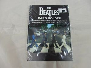 新品未使用★ ビートルズ(The Beatles) カードホルダー（アビーロード）「 ロンドンビートルズストア」にて購入（Printed in the UK　LB8