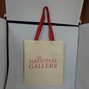 ★新品未使用★ナショナルギャラリー(The National Gallery ) トートバッグ(エコバッグ)(ロンドン) 赤 LO8